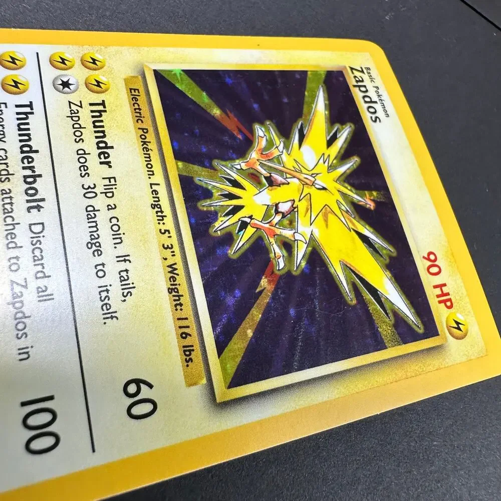 Pokemon TCG Zapdos Base Set 016/102 Holo Rare NM/LP